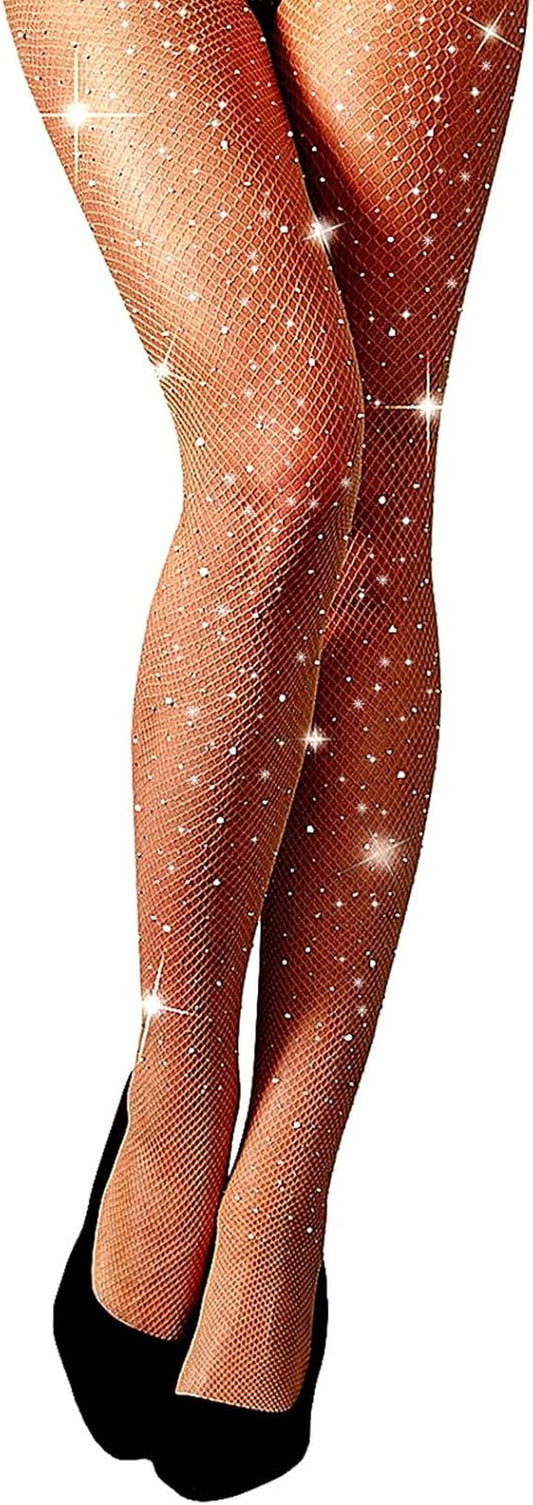 Women'S Fishnets Tights High Waist Stockings Party Thigh High Pantyhose